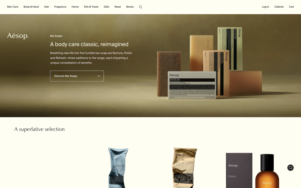 webáruház főoldal